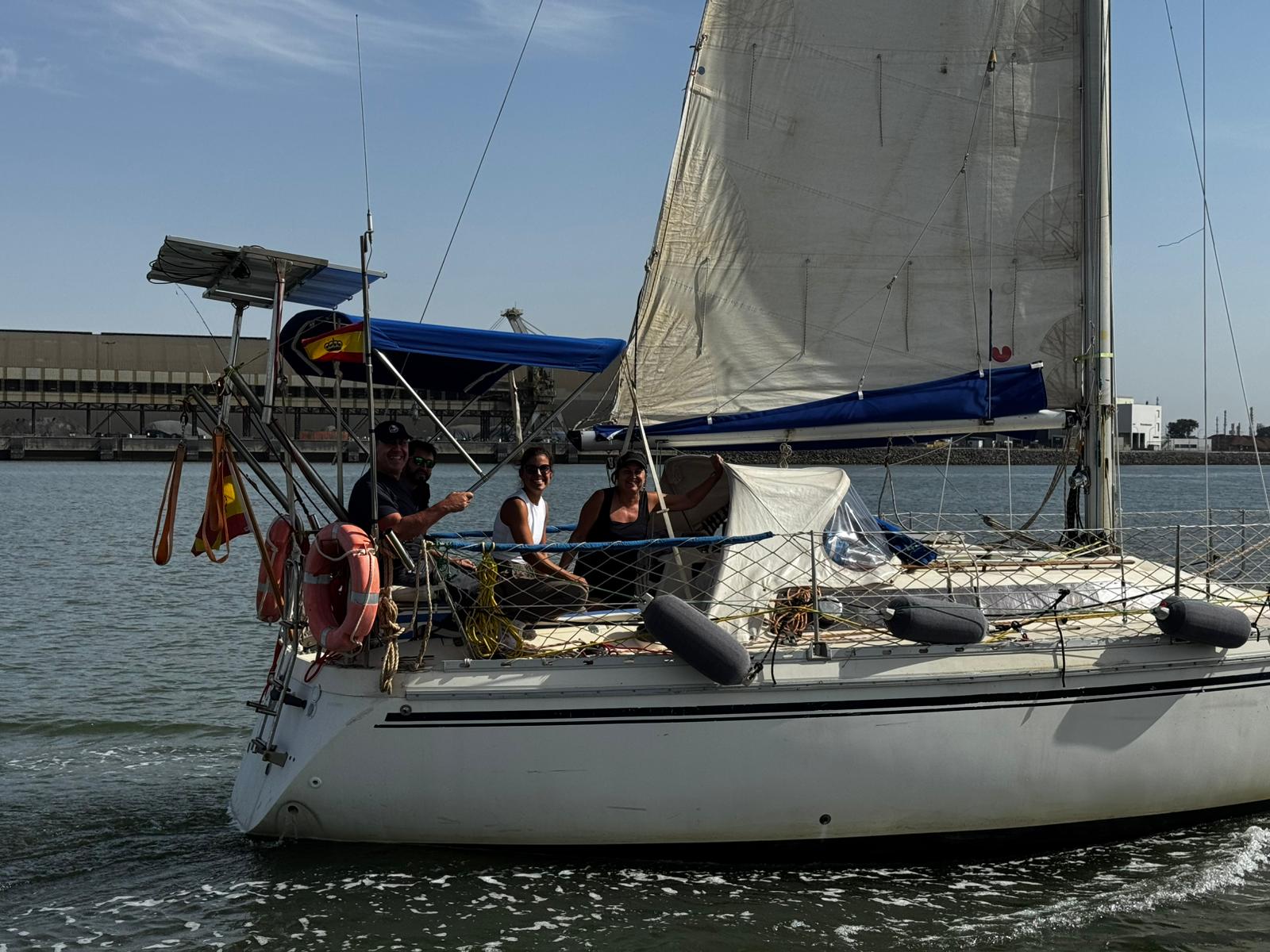 Tripulación de Coque en la Bucanera del Día de la Hispanidad