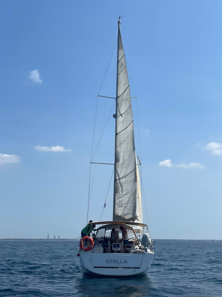 La flota de ADEMAR durante la II Bucanera en aguas de Mazagón